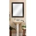 Charlton Home® Hamdan Bronze Beveled Wall Mirror Plastic | 32.37 H x 26.37 W x 1.62 D in | Wayfair C9F5B4DF40A94E79BF0D5E3947931DFA