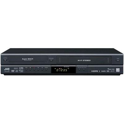 JVC DR-MV80B DVD and VCR Combo Recorder - Black