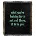 East Urban Home Self Confidence Inspirational Quote Cotton Throw Cotton in Black | 60 W in | Wayfair C771A3CF2273442BA80A5216AC29577C