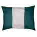 East Urban Home Philadelphia Dog Bed Pillow Metal in Green/White | 6.5 H x 40 W x 30 D in | Wayfair 003B255E88EE43BC9475962962AF8255