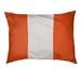 East Urban Home Denver Dog Bed Pillow Metal in Orange/White | 7 H x 50 W x 40 D in | Wayfair E37C2078E24F400CB1FFC804C08E8DFD