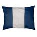 East Urban Home Indianapolis Dog Bed Pillow Metal in Blue/White | 7 H x 50 W x 40 D in | Wayfair 74C98D29F2E1486BB1E80C51441587CF