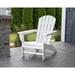 POLYWOOD® Nautical Adirondack Chair in Red | 36.25 H x 29.25 W x 32.81 D in | Wayfair AD410SR