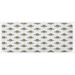 Light Gray 0.1" x 47" L X 19" W Kitchen Mat - East Urban Home Bee Kitchen Mat 0.1 x 19.0 W in black/whiteSynthetics | 0.1" H X 47" L X 19" W | Wayfair