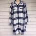 American Eagle Outfitters Dresses | American Eagle Soft Dress/Nightie/Tunic | Color: Blue/White | Size: S