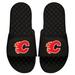 Men's ISlide Black Calgary Flames Primary Logo Slide Sandals