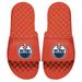 Youth ISlide Orange Edmonton Oilers Primary Logo Slide Sandals