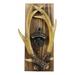 Millwood Pines Ebros Rustic Western Faux Entwined Hunter's Stag Deer Antlers Trophy Wall Décor in Brown | 10.75 H x 6 W x 2 D in | Wayfair