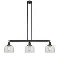 Innovations Lighting Bruno Marashlian Large Bell 36 Inch 3 Light Linear Suspension Light - 213-OB-G72