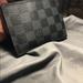 Louis Vuitton Accessories | Authentic Louis Vuitton Wallet | Color: Black/Gray | Size: Os