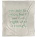 East Urban Home You Only Live Once Quote Single Duvet Cover Microfiber in Green | Queen Duvet Cover | Wayfair CB52302F887A4DCE9DCA106212465B98