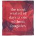 East Urban Home Laughter Inspirational Quote Single Duvet Cover Microfiber in Red | Queen Duvet Cover | Wayfair 46728E1E2B0C4C7B844DAB26C8327B87