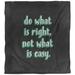 East Urban Home Do What Is Right Quote Single Duvet Cover Microfiber in Green | Queen Duvet Cover | Wayfair BFB66C7E16714A52A89053C5F9E6E4DB