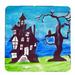 Highland Dunes Haunted House Coaster, Rubber | 4 D in | Wayfair 44329B21AB244D69838B91CA4CE77F91