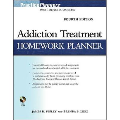 Addiction Treatment Homework Planner