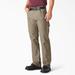 Dickies Men's Big & Tall Relaxed Fit Heavyweight Duck Carpenter Pants - Rinsed Desert Sand Size 46 30 (1939)