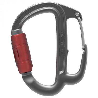 Petzl - Freino Z Twist Lock Karabiner - Verschlusskarabiner Gr 75 g grau/schwarz