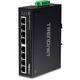 TRENDnet TI-E80 Industrieller nicht verwalteter 8-Port-Fast-Ethernet-DIN-Rail-Switch, 8-fache Fast-Ethernet-Ports, 1,6-Gbit / s-Switching-Kapazität, 8-Port-Netzwerk-Fast-Ethernet-Switch