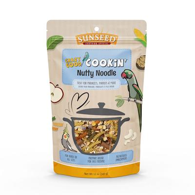 Sun Seed Crazy Good Cookin' Nutty Noodle Treat for Birds, 12 oz.