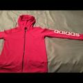 Adidas Jackets & Coats | Hoodie Jacket | Color: Pink | Size: S