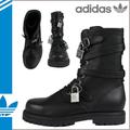 Adidas Shoes | 2011 Adidas Originals Jeremy Scott Combat Boots | Color: Black | Size: 9