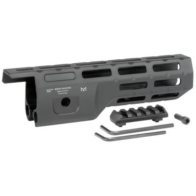 Midwest Industries M-Lok Hand Guard 8.0in Compatible with Ruger 10/22 TakeDown Black MI-1022-8H