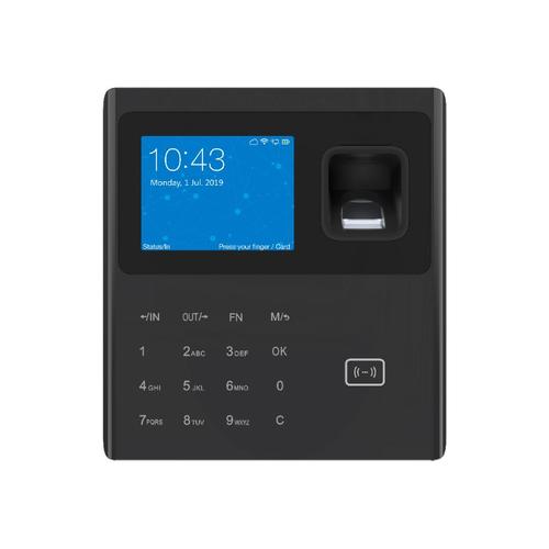 Zeiterfassungssystem Stempeluhr für Mitarbeiter Stechuhr - Personalzeiterfassung per Fingerabdruck Wifi