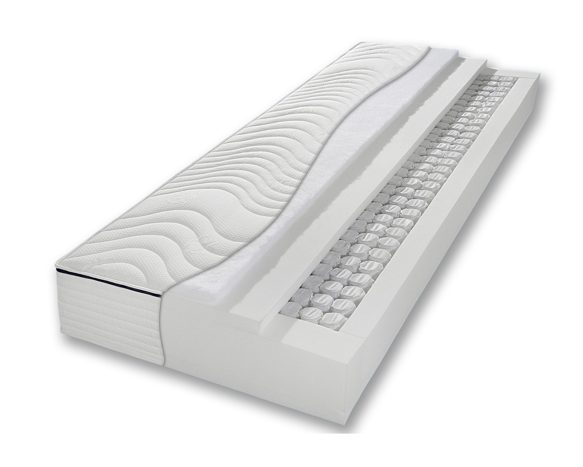 Badenia »Irisette Fehmarn« 500er Taschenfederkern-Matratze 80x200 cm / H4