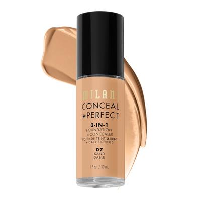 Milani Conceal + Perfect 2in1 Foundation Sand/ 07 30 ml Hellbraun Image