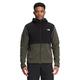 THE NORTH FACE TKA Glacier Fleece Jacket Taupe Green/blk