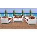 Miami 7 Piece Outdoor Wicker Patio Furniture Set 07c in Terracotta - TK Classics Miami-07C-Terracotta