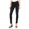 Replay Damen Jeans New Luz Skinny-Fit Hyperflex Hyper Cloud mit Stretch, Schwarz (Black 098), 25W / 30L