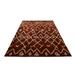 Brown 96 x 0.79 in Area Rug - World Menagerie Albali Southwestern Tufted Rust Area Rug Polyester | 96 W x 0.79 D in | Wayfair