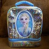 Disney Other | Disney Frozen Lunch Bag | Color: Blue/Silver | Size: Osbb