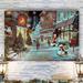 The Holiday Aisle® Paris Christmas by Parvez Taj - Wrapped Canvas Print Canvas, Solid Wood in White | 48 H x 36 W x 1 D in | Wayfair