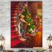 The Holiday Aisle® I Spy Santa by Parvez Taj - Wrapped Canvas Print Metal in Red | 40 H x 30 W in | Wayfair 3C464B5786CD469385F6AFC812305A3F