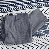 Zara Pants & Jumpsuits | Like New // Zara Trousers With Uneven Hem | Color: Black/Gray | Size: 4