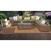 Laguna 11 Piece Outdoor Wicker Patio Furniture Set 11d in Cilantro - TK Classics Laguna-11D-Cilantro