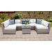 Florence 7 Piece Outdoor Wicker Patio Furniture Set 07c in Sail White - TK Classics Florence-07C-White