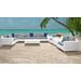 Miami 11 Piece Outdoor Wicker Patio Furniture Set 11a in Grey - TK Classics Miami-11A-Grey