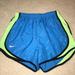 Nike Shorts | Blue And Green Nike Running Shorts | Color: Blue/Green | Size: S