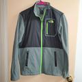 The North Face Jackets & Coats | Boy's The North Face Fleece Jacket Gray Xl | Color: Gray/Green | Size: Xlb