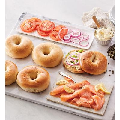 Davidovich Bakery New York Plain Bagels, Lox, and Cream Cheese by Wolfermans