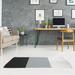 Gray 60 x 0.4 in Area Rug - East Urban Home Las Vegas Football Stripes Poly Area Rug Chenille | 60 W x 0.4 D in | Wayfair