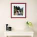 Red Barrel Studio® Queenborough Oak Picture Frame Wood in Brown/Red | 9.5 H x 9.5 W x 0.75 D in | Wayfair 55830D59879A4A36901EF84D27B0A1AD