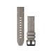 Garmin Quick Fit 20 Watch Band Shale Gray Suede Leather 20 mm 010-12876-00