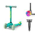 Dreirädriger Balance-Scooter mit LED-Rädern Milly Mally Zapp Mint