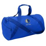 "Youth Blue Dallas Mavericks Personalized Duffle Bag"