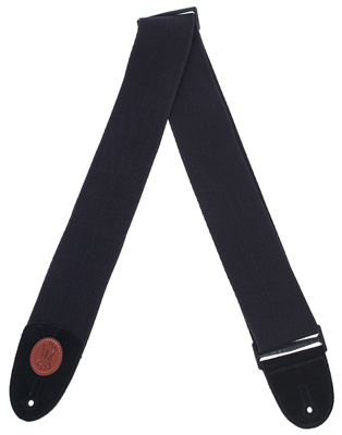 Levys Heavy Cotton Strap 3" BK