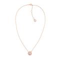 Tommy Hilfiger Jewelry Women's Stainless Steel Necklace Rose Gold - 2780285